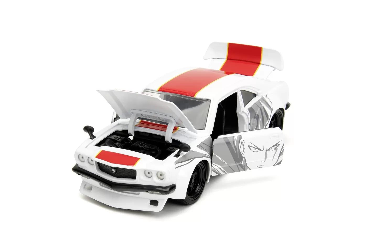 Jada One Punch Man fém autó Mazda RX 3 és Saitama figura szett