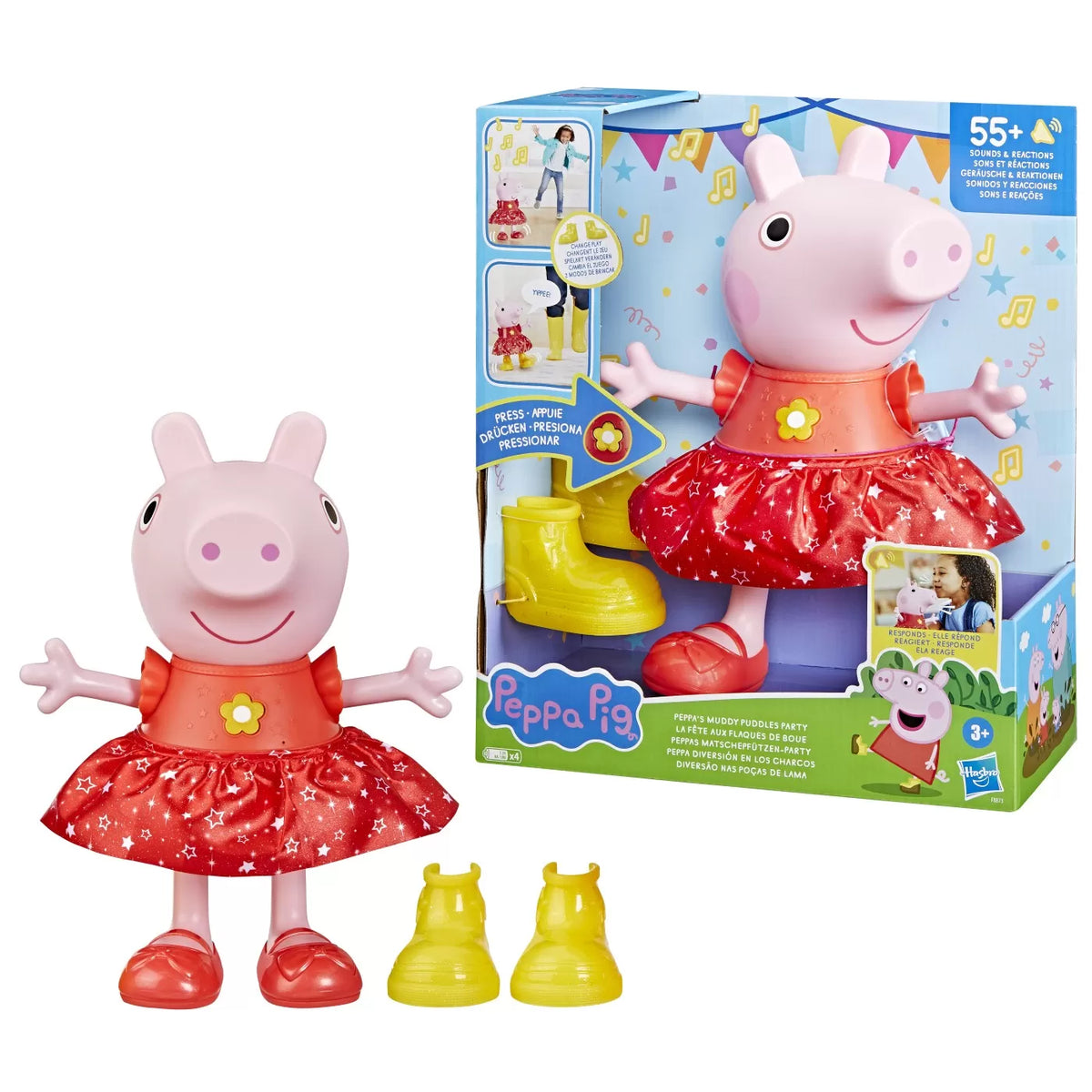 Peppa pig figurina interactiva peppa