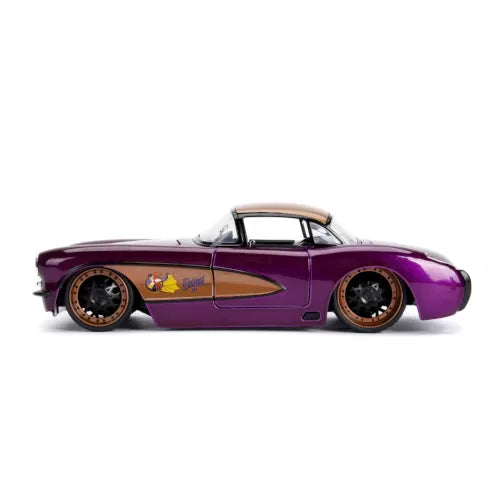 DC Comics bombázók 1957 Chevy Batgirl méretarány 1-től 24-ig