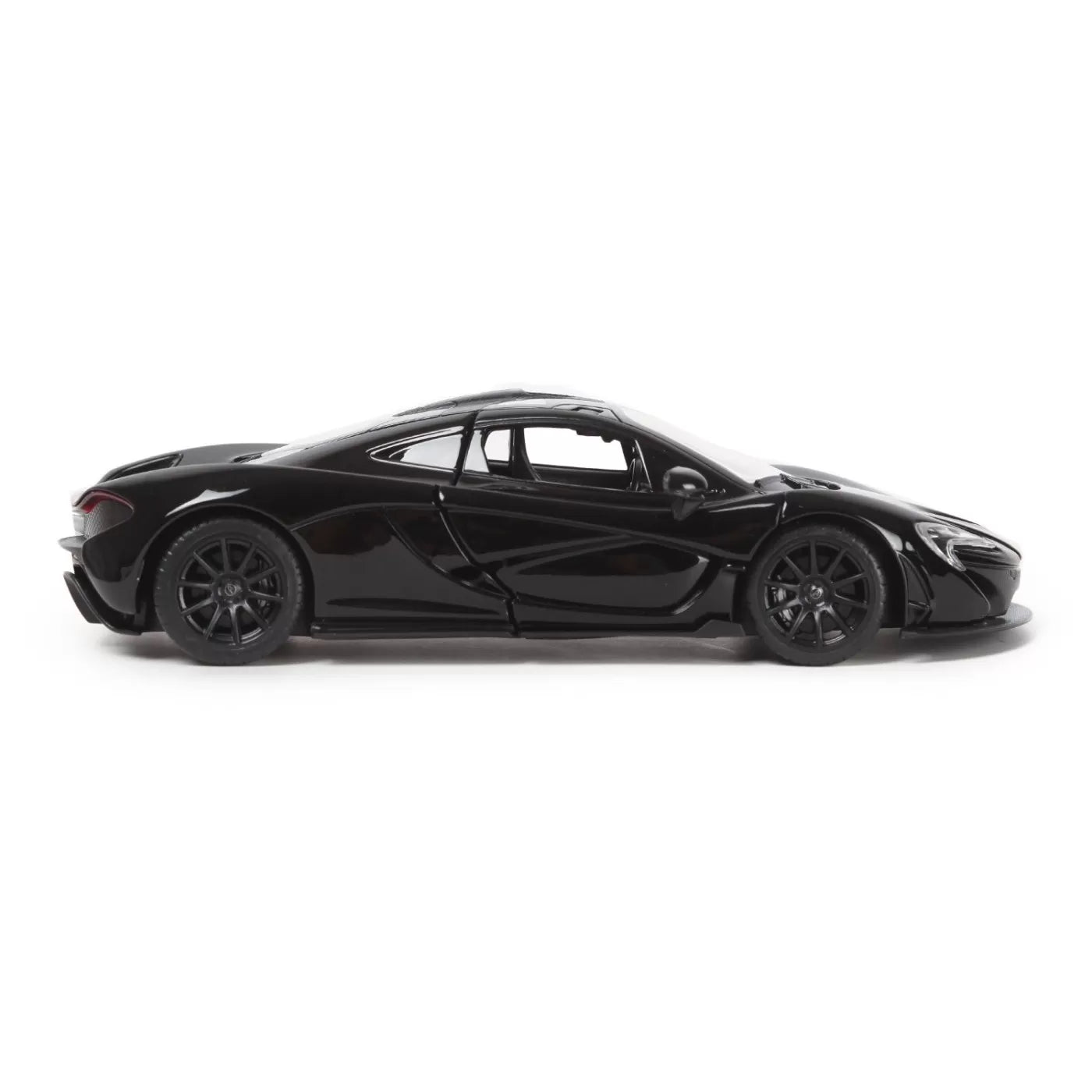 McLaren P1 fekete fém autó 1/24 méretarányú