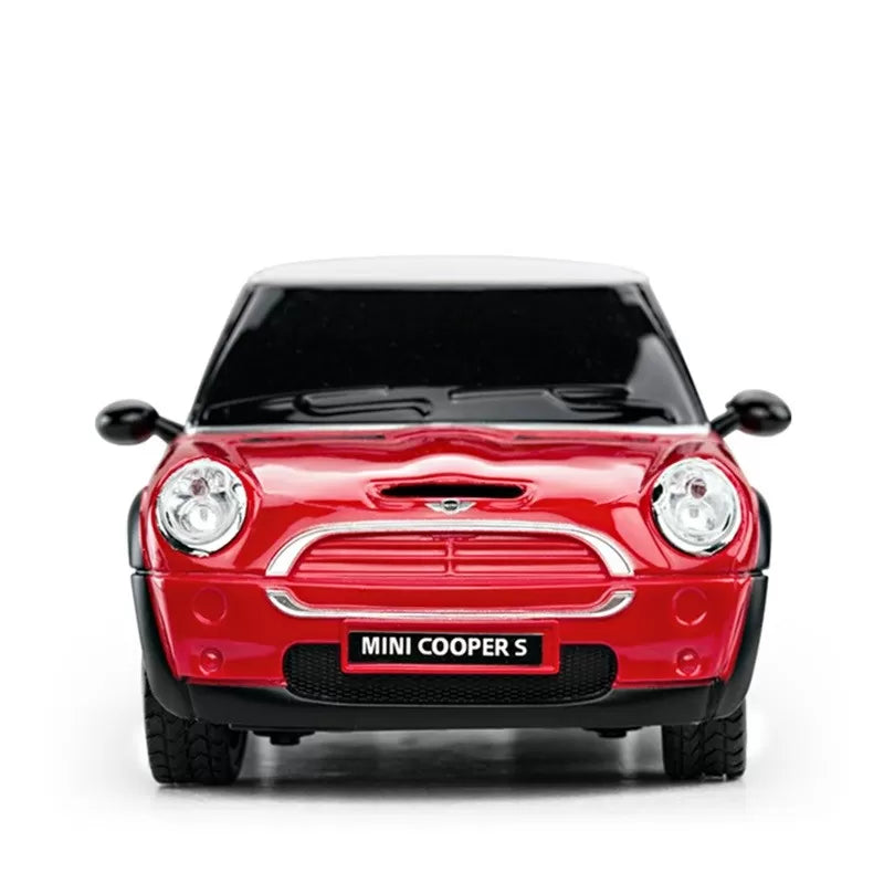 Piros Mini Cooper távirányítós autó 1-24 méretarányban