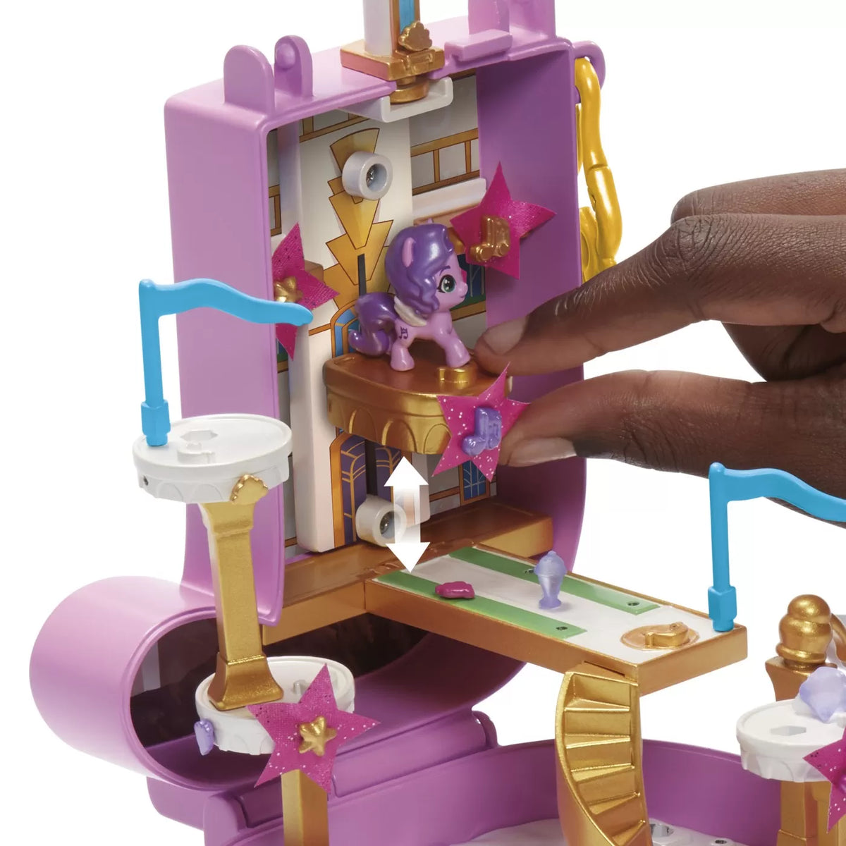 My little pony mini world magic set de joaca compact creation zephyr heights