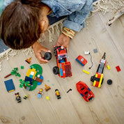 Lego city camion 4x4 si barca de pompieri 60412