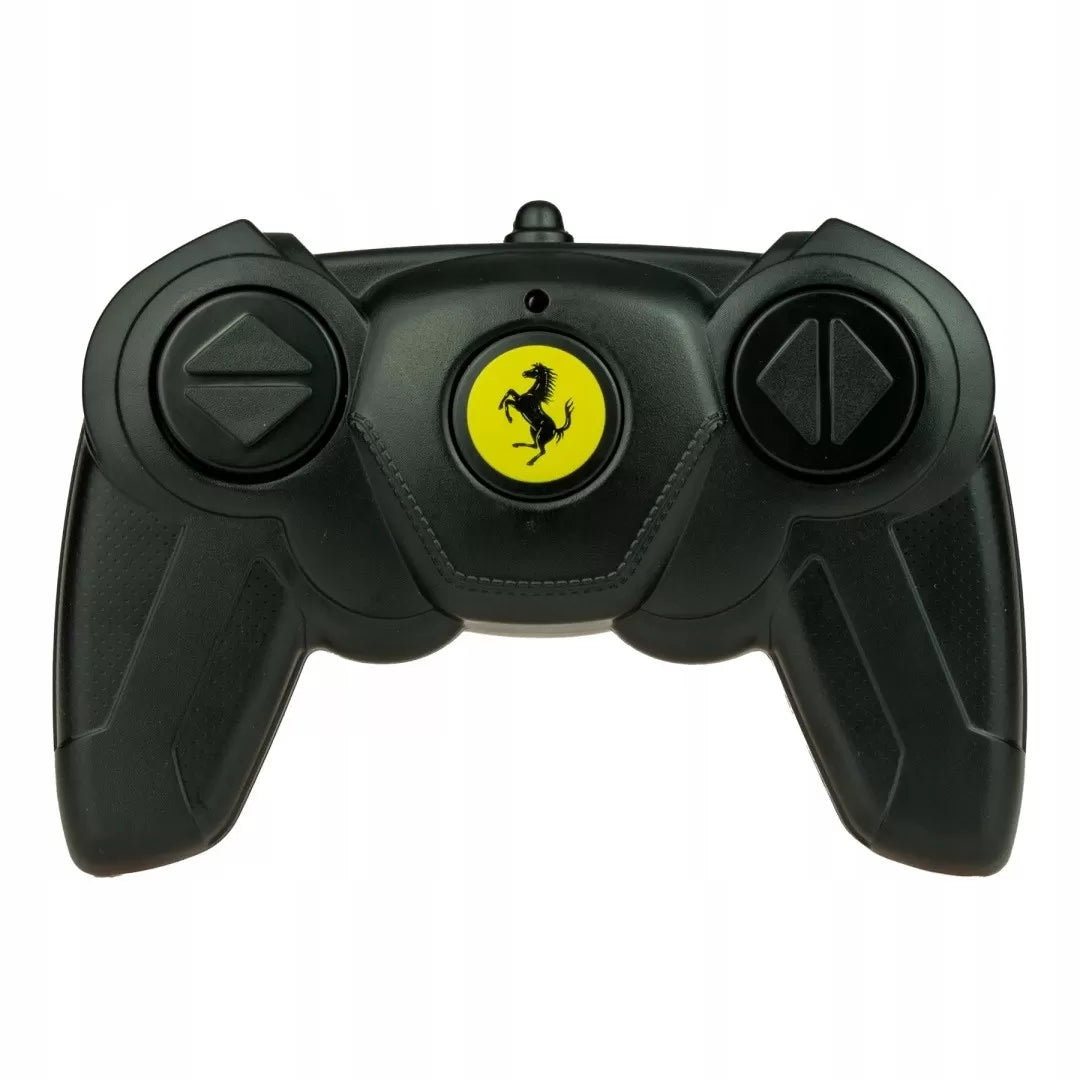 Masina cu telecomanda ferrari 458 speciale a galben cu scara 1 la 24
