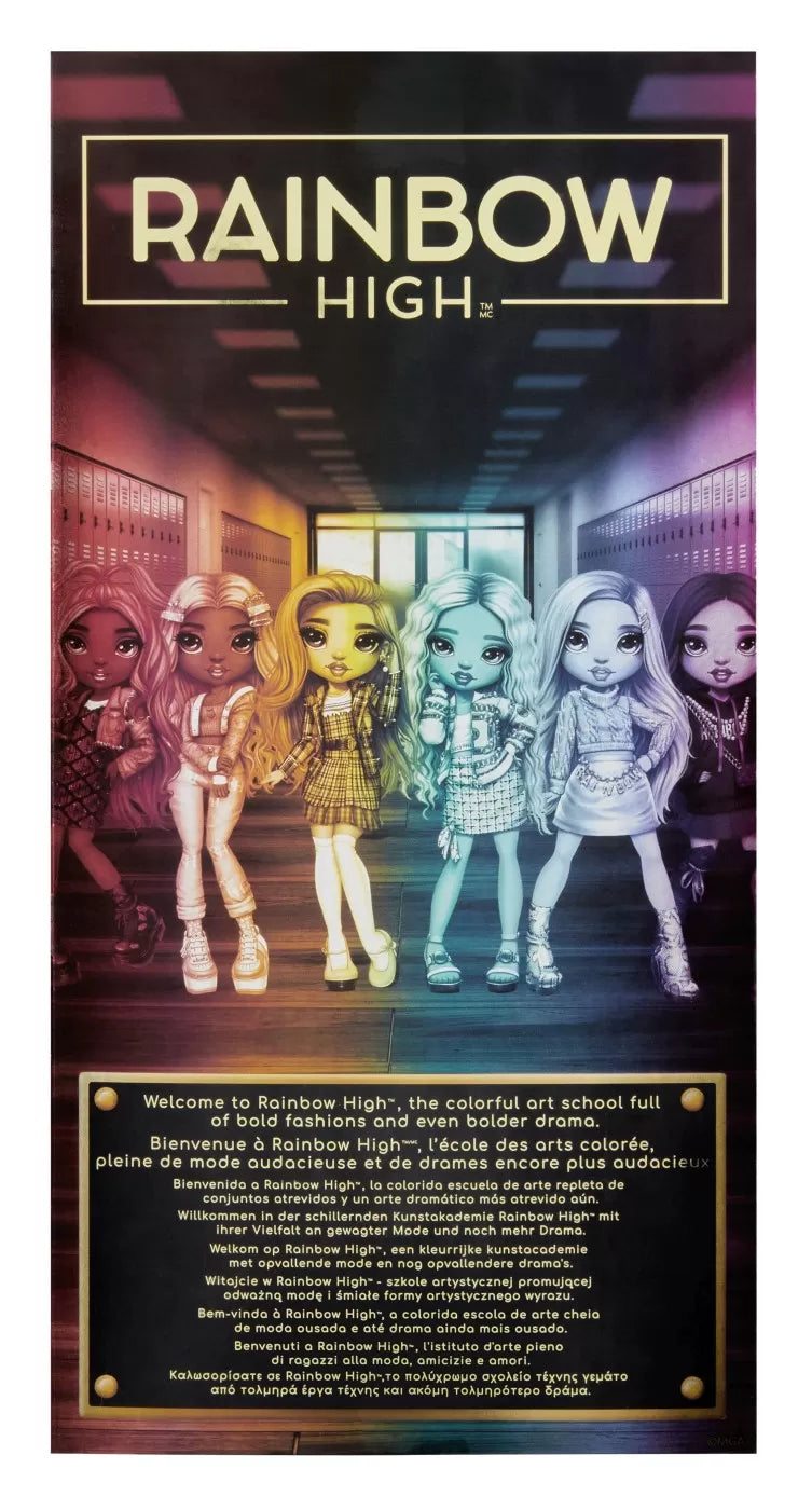 Rainbow high  papusa daria roselyn