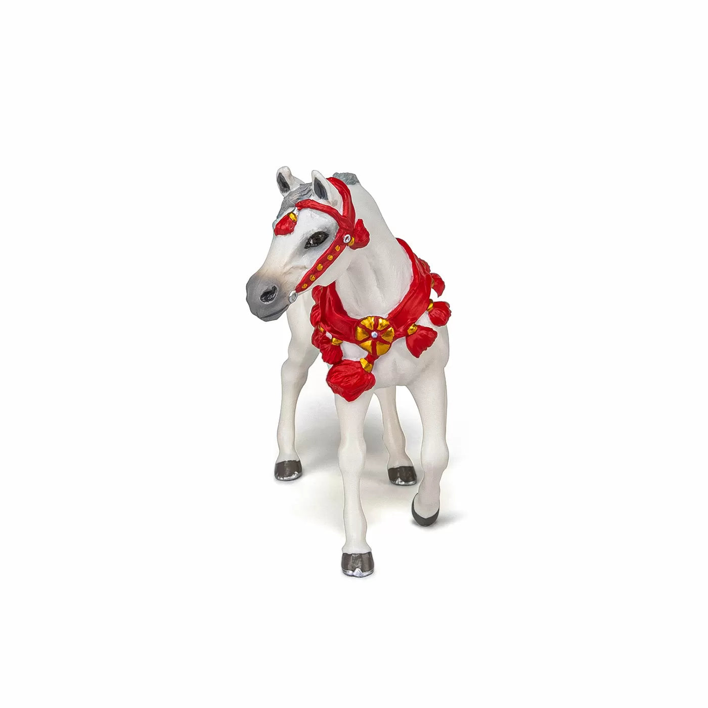 Papo figurina cal arab alb de parada