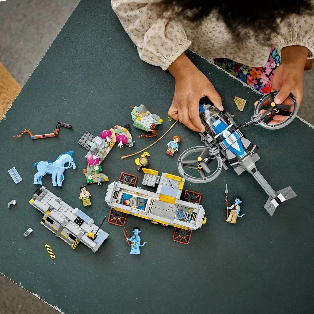 Lego Avatar Úszó Hegyek 26-os Körzet és RDA Samson 75573