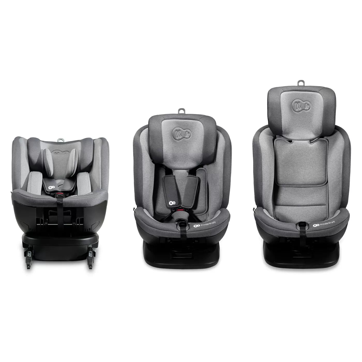 Scaun auto kinderkraft xpedition 2 i-size 40-150 cm, grey
