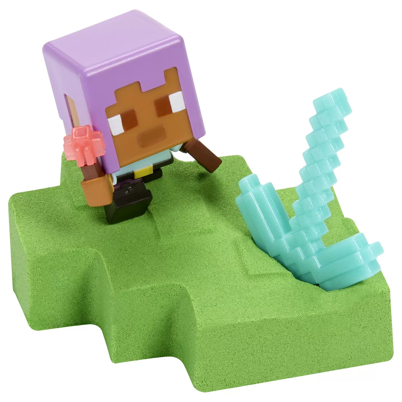 Minecraft mini módú türkiz bányafelfedező készlet