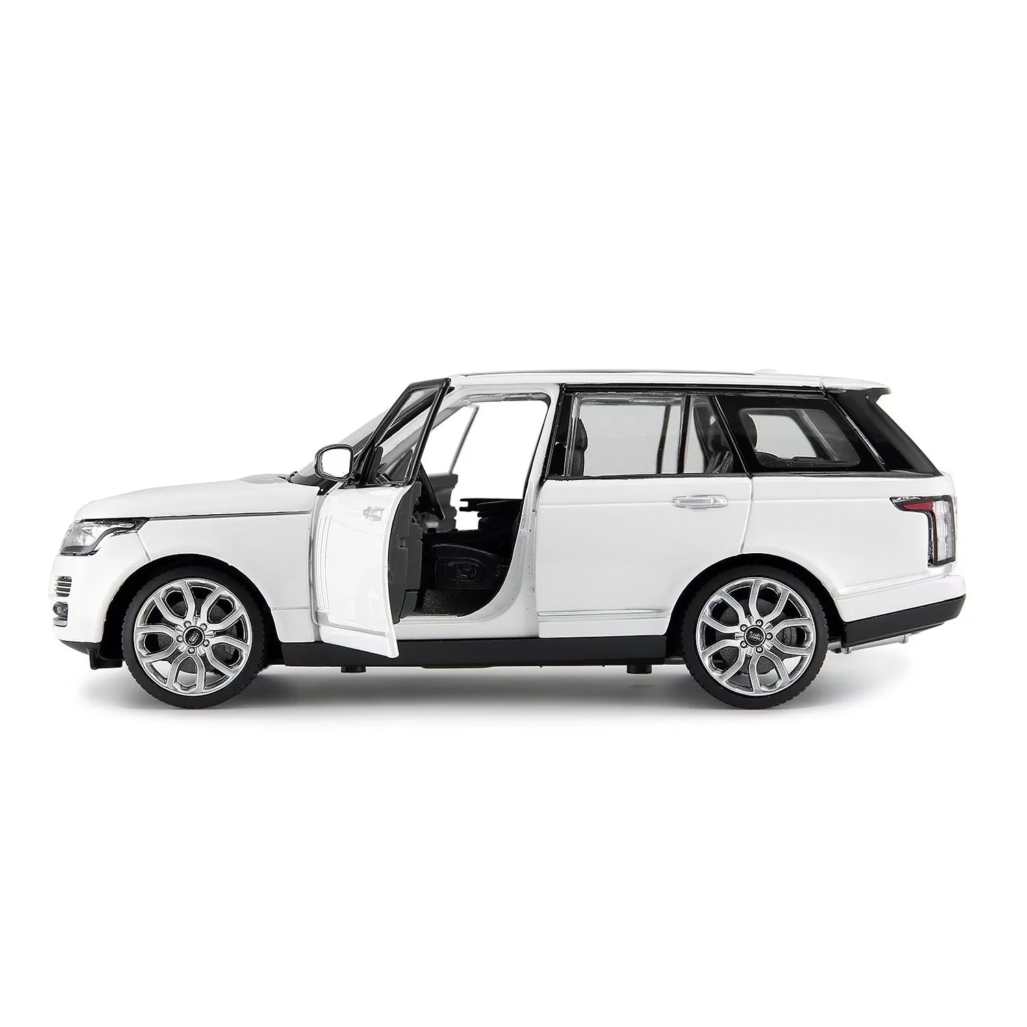 Fehér Range Rover fém játékautó 1-24 méretarányban