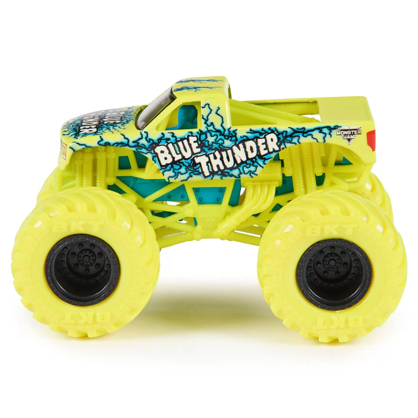Monster Jam Kék Villám Fém Autó 1:64 Méretarány