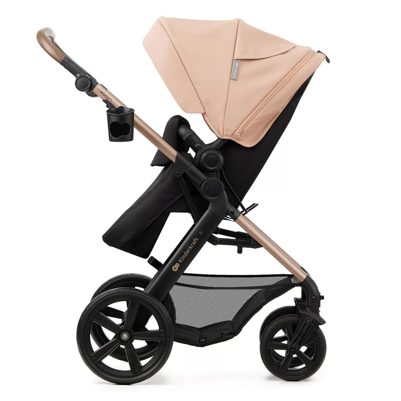 Carucior 3 in 1 kinderkraft moov 2, sand beige