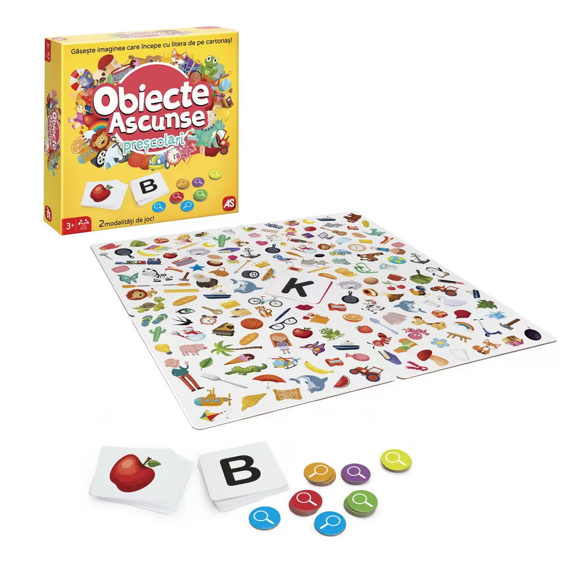 Rejtett tárgy játék óvodásoknak