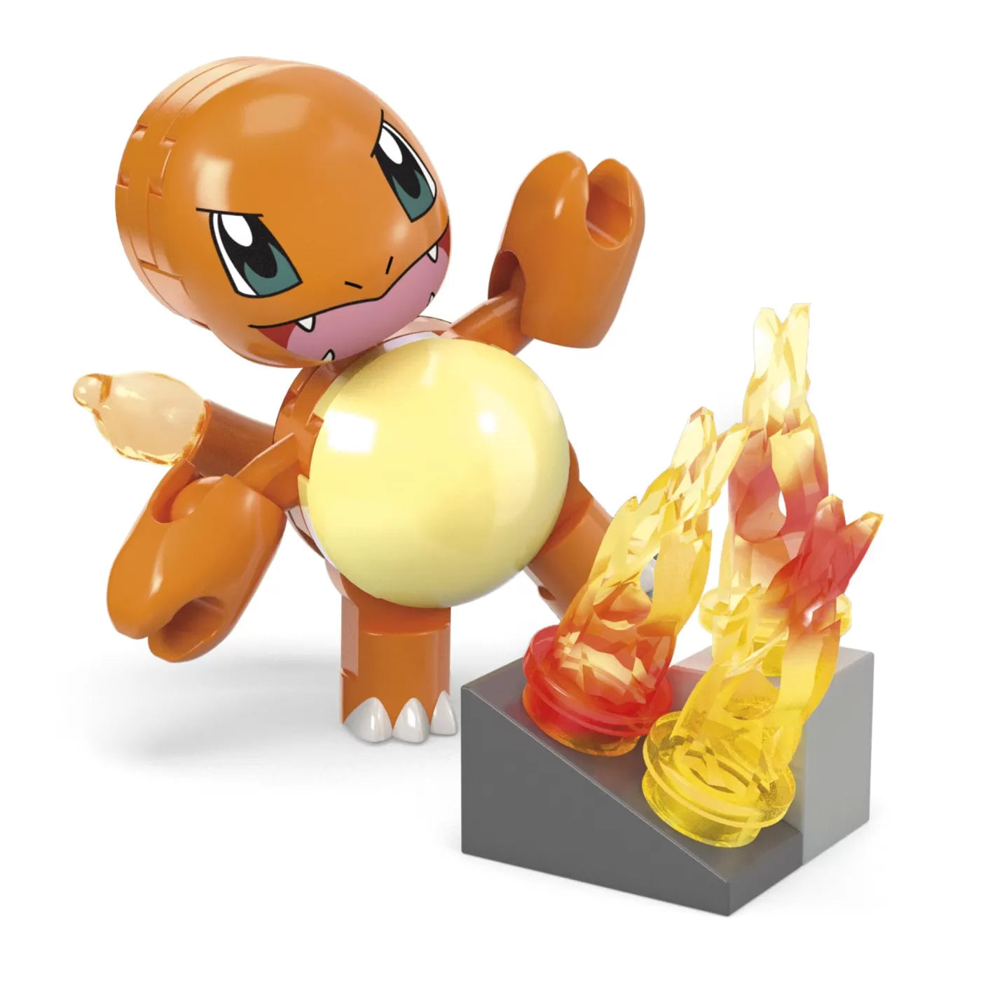 Pokémon Mega építőkészlet Charmander tűzkereke