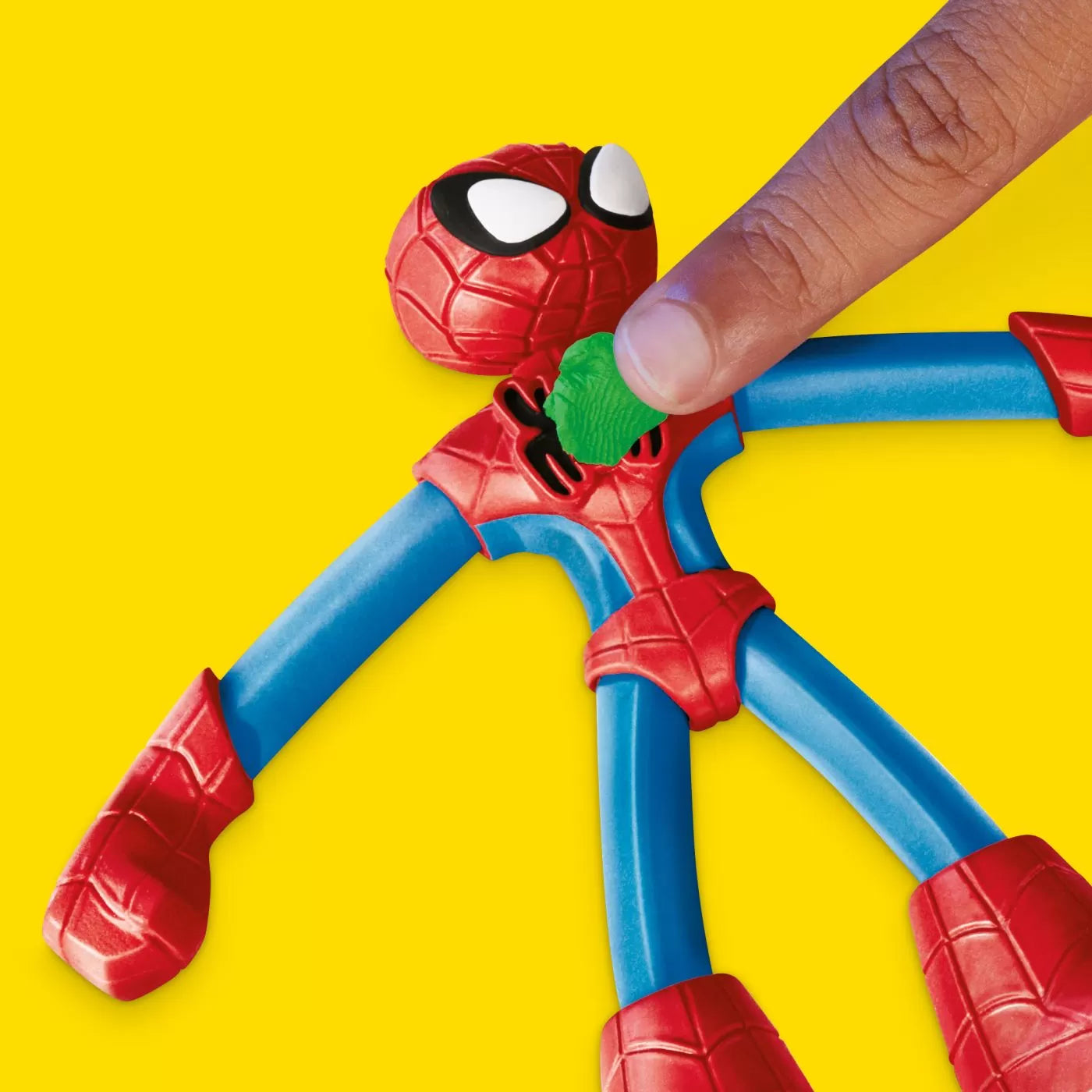 Play-Doh Pókember 2 darabos csatafigura készlet kilövővel és lándzsával