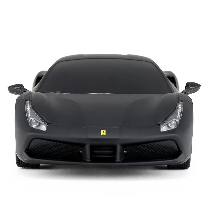 Masina cu telecomanda ferrari 488 gtb negru scara 1 la 24