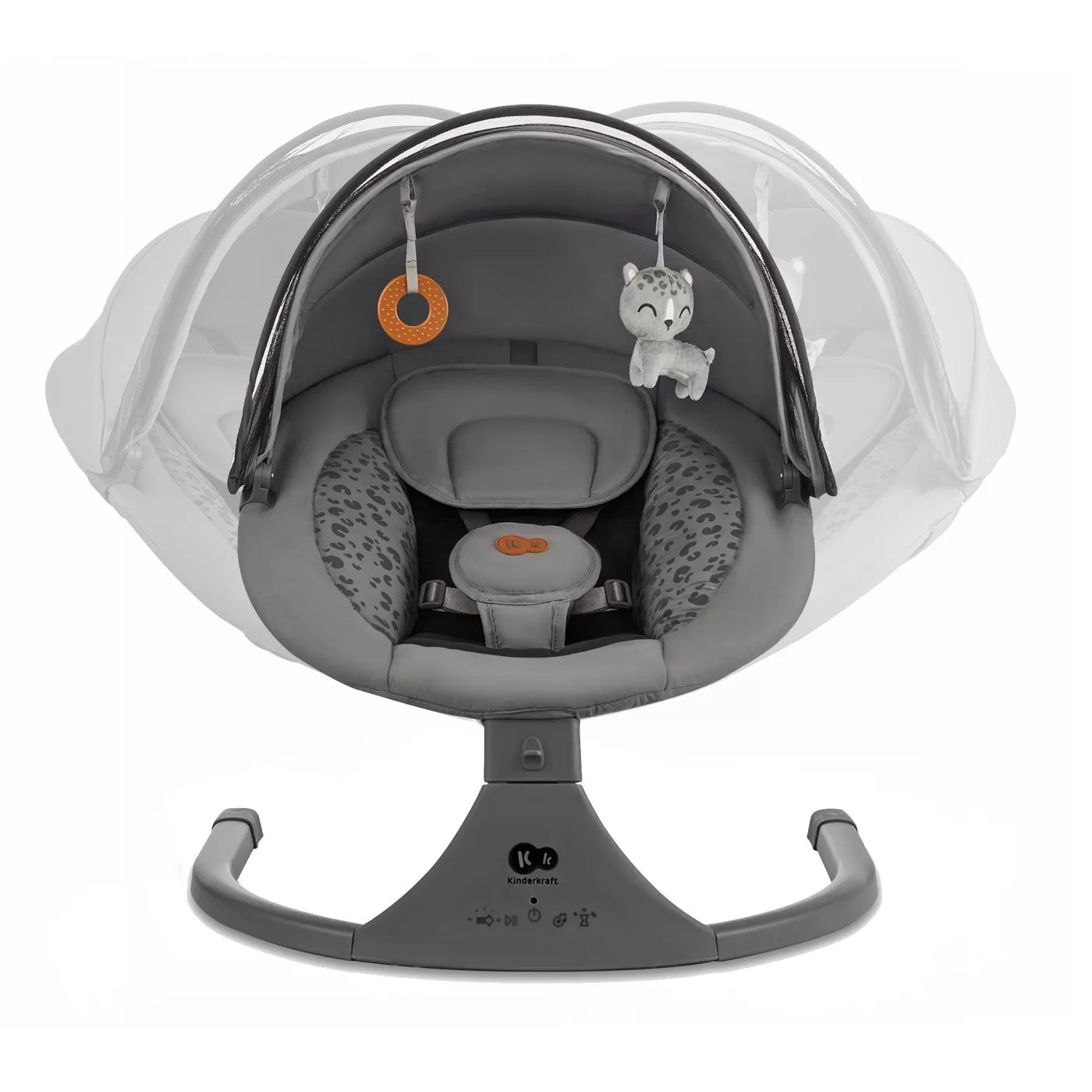 Leagan electric kinderkraft lumi 2, dark grey
