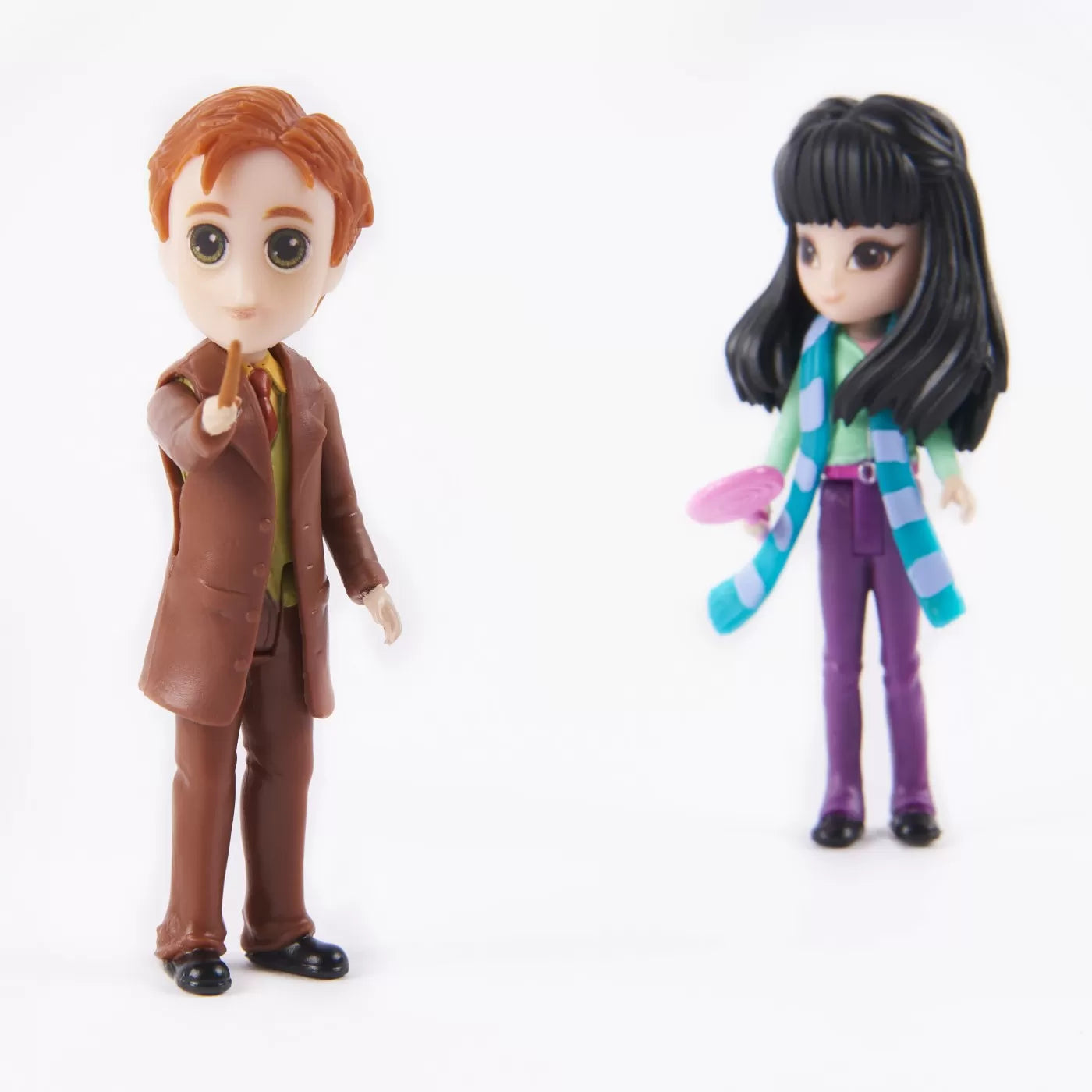 Harry Potter varázslóvilág varázslatos minifigura szett 2 db Cho és George figurával
