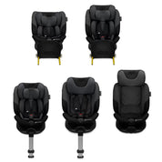 Scaun auto kinderkraft i-fix, i-size 40-150 cm, graphite black