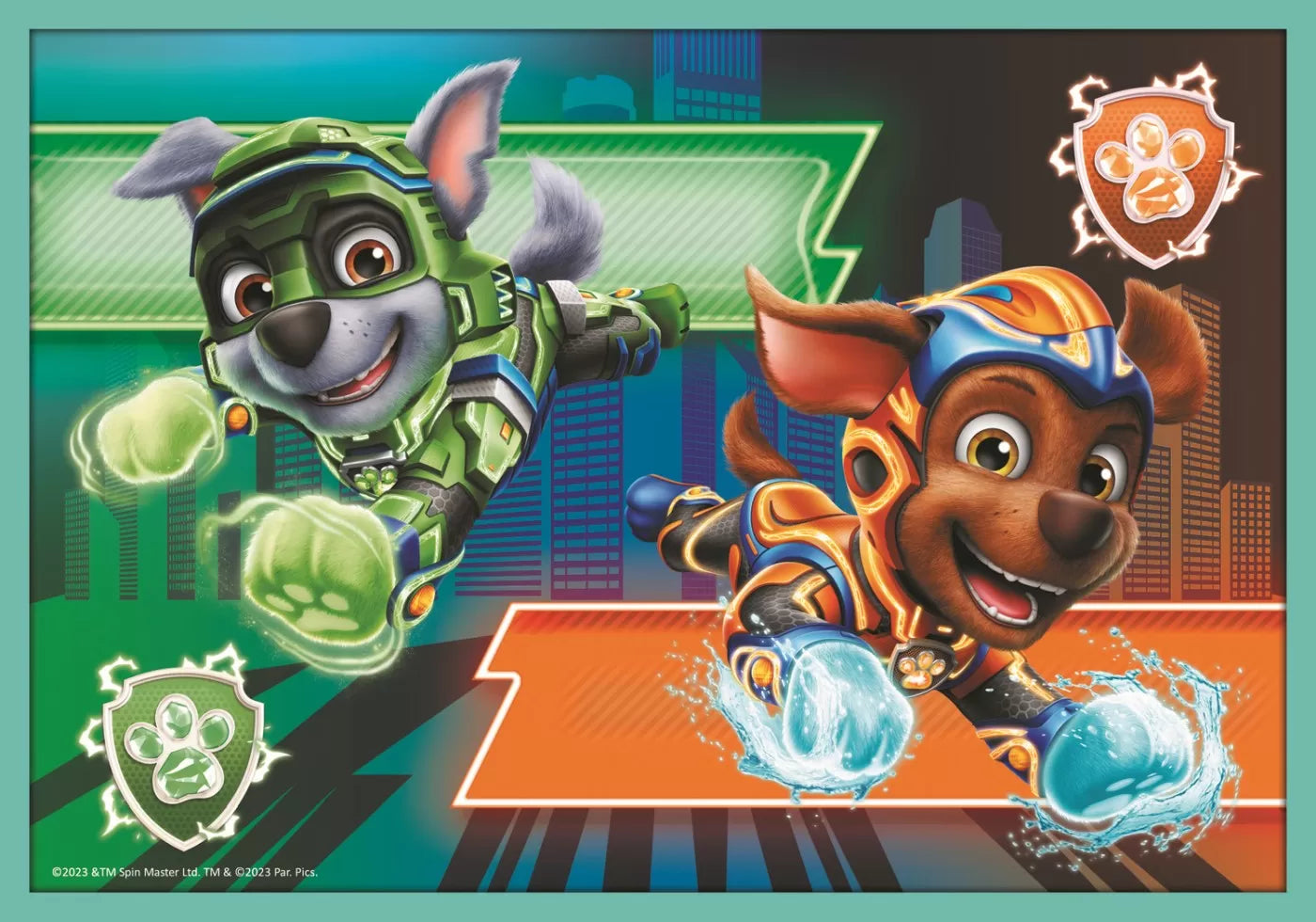 Puzzle trefl 10in1 patrula catelusilor echipa cateilor
