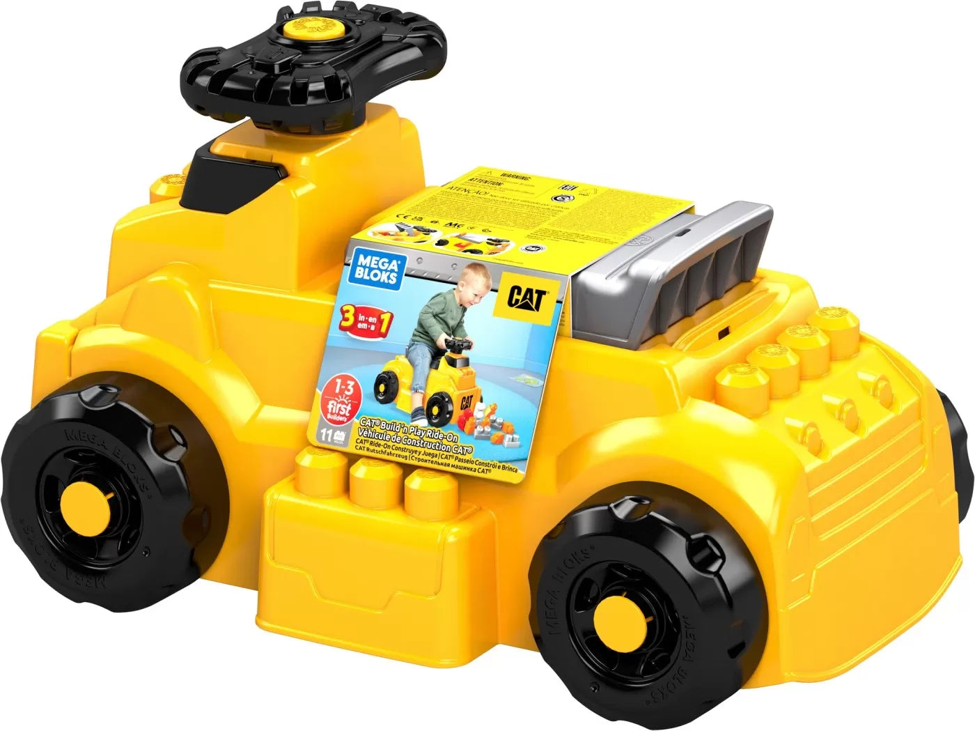 Mega Bloks építőipari jármű macska 10 darabos