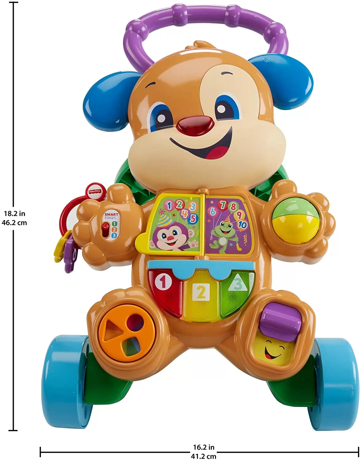 Fisher Price Antewalker interaktív kiskutya román nyelven