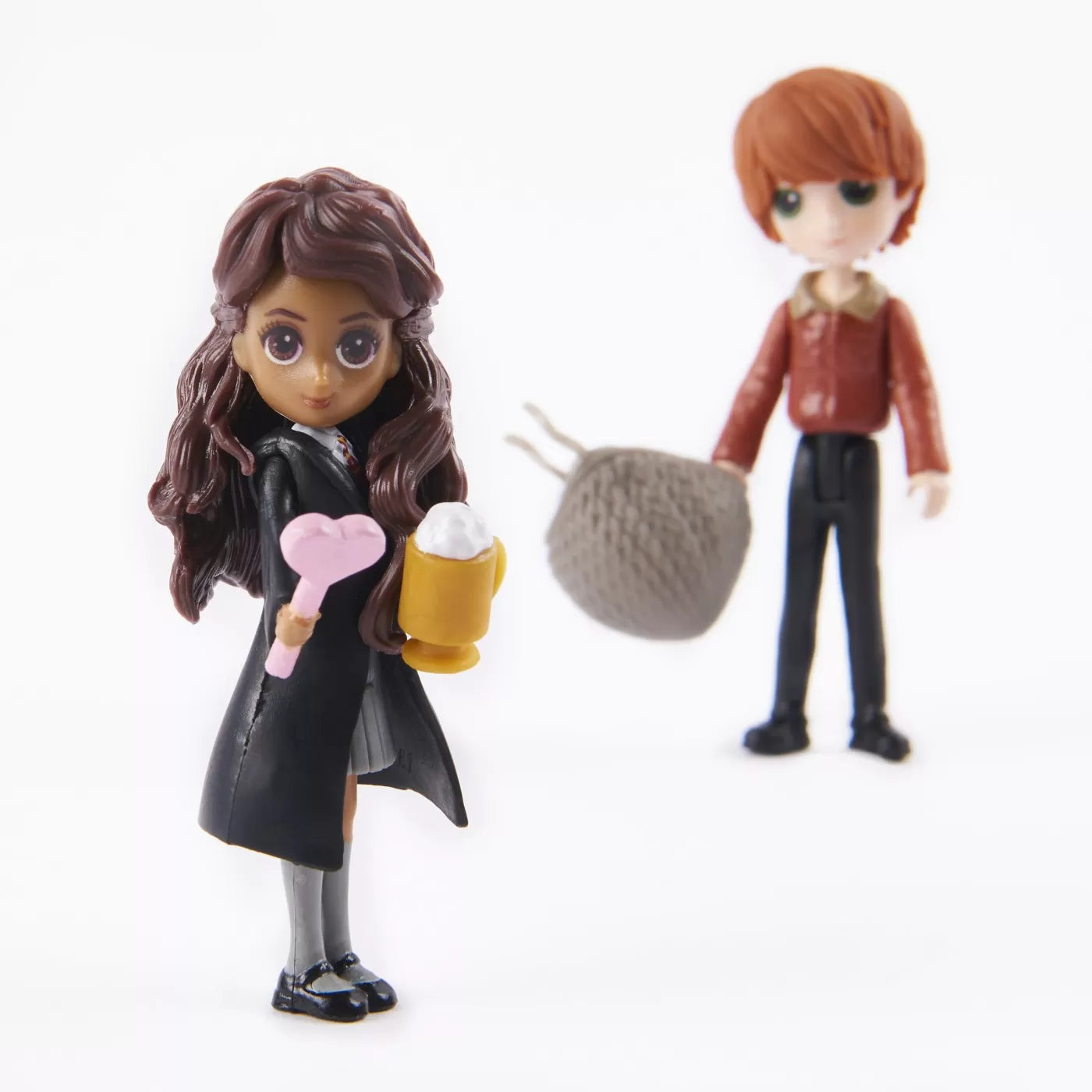 Harry Potter varázslóvilág varázslatos minifigura szett 2 Ron és Parvati figurával