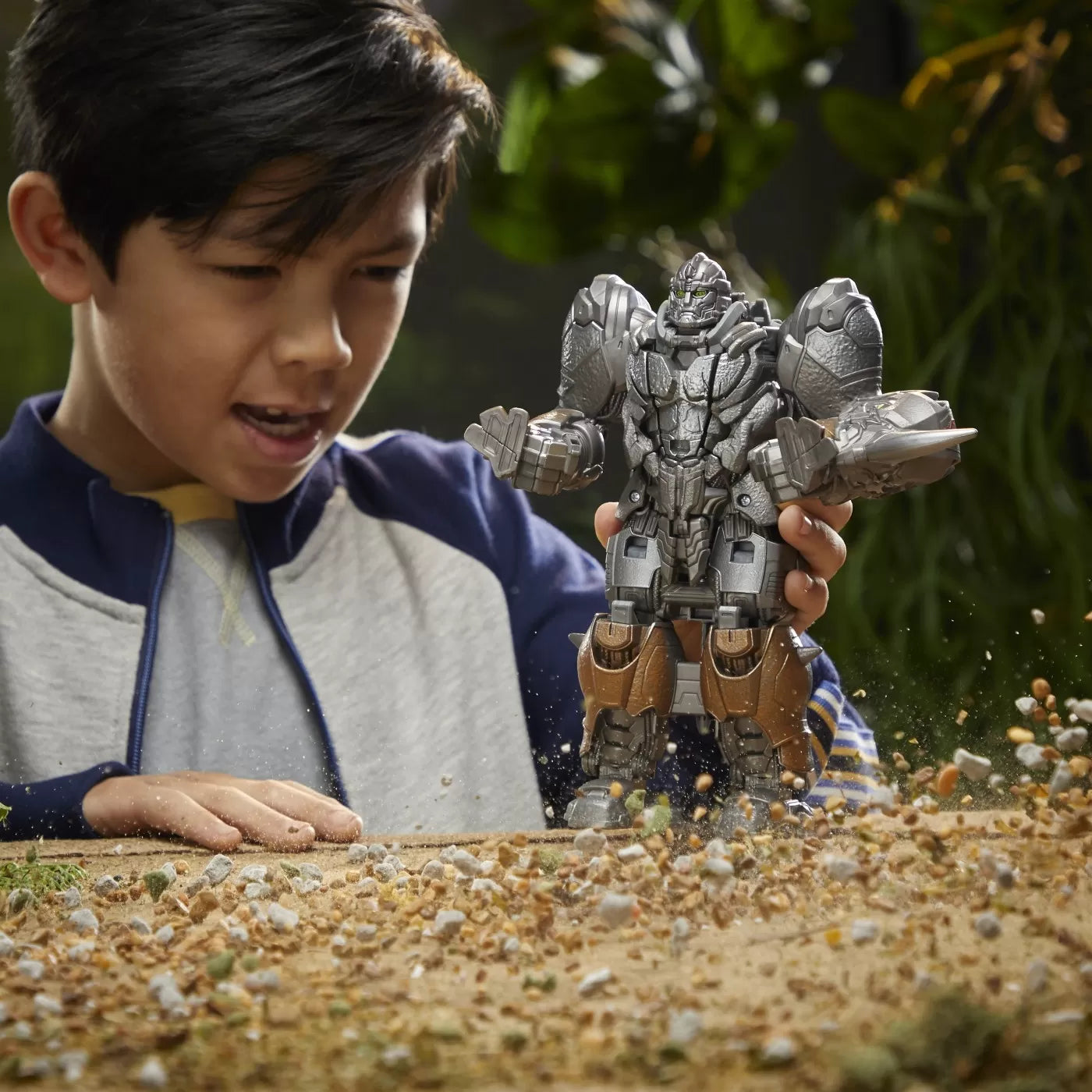 Transformers 7 smash changers figurina rhinox 23cm