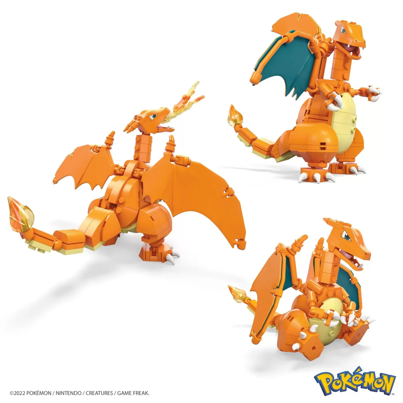 Pokémon mega konstrukció charizard dracaufeu glurak