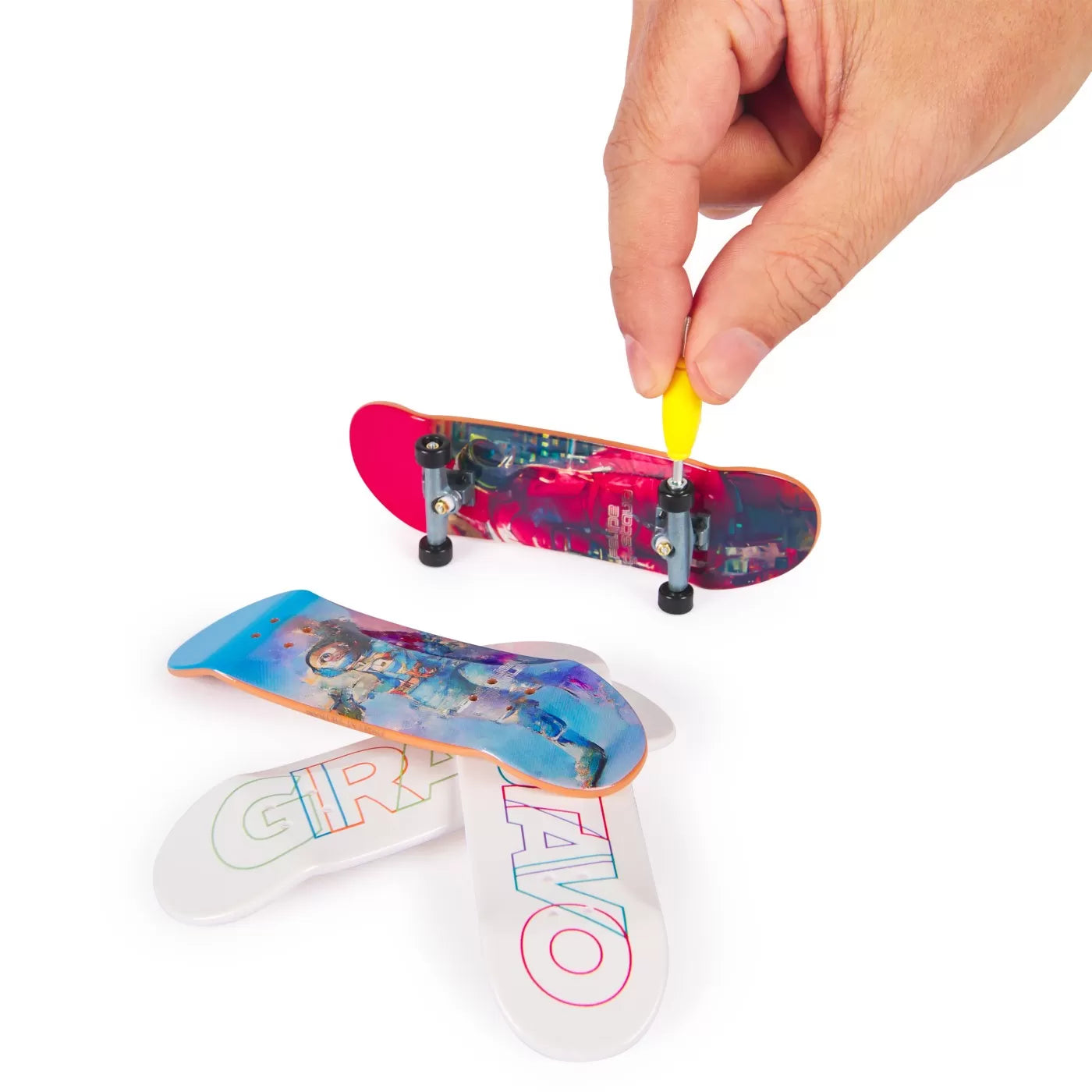 Tech deck 4 darabos fogólap Gustavo 9.6cm csomag