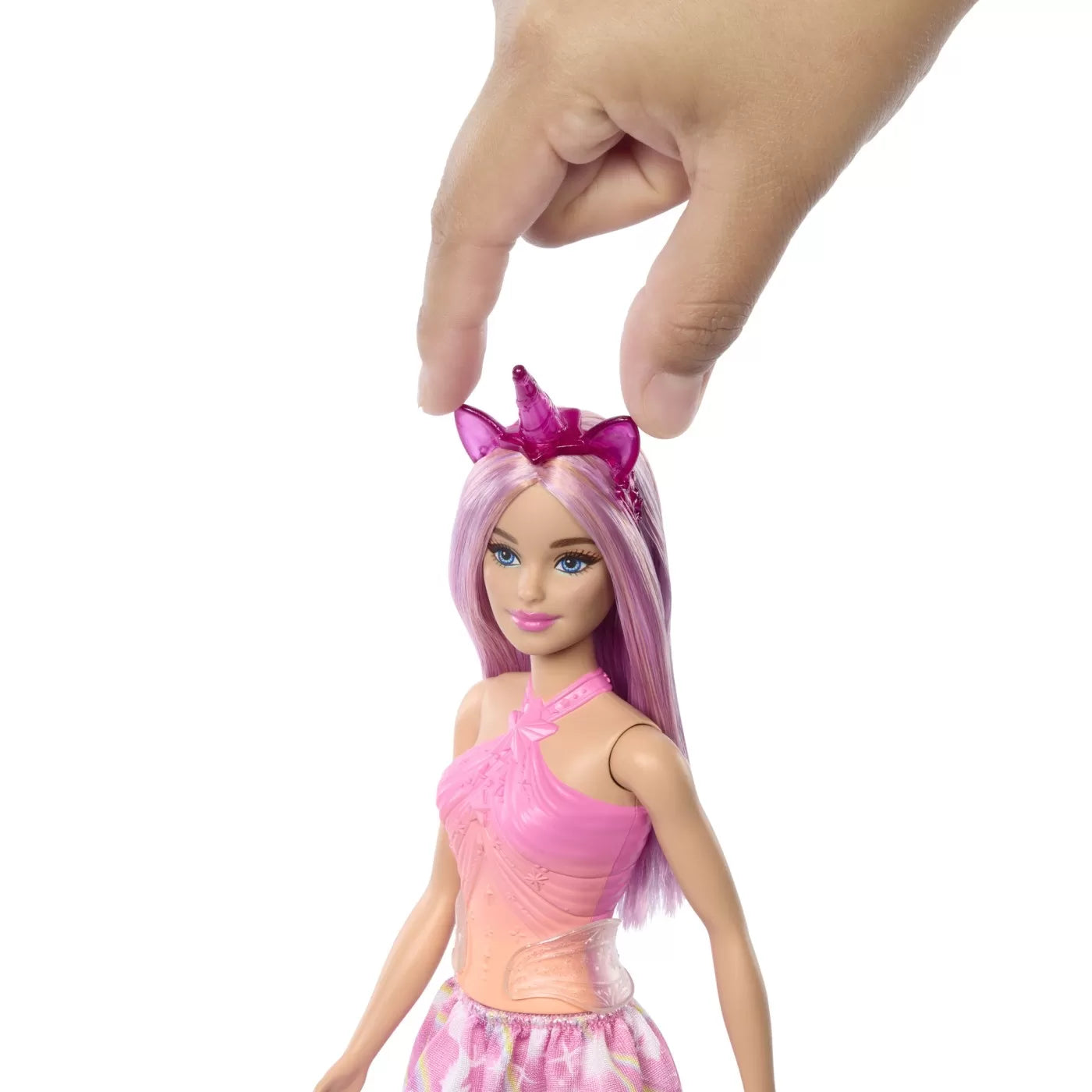 Barbie papusa barbie cu accesorii magice de unicorn