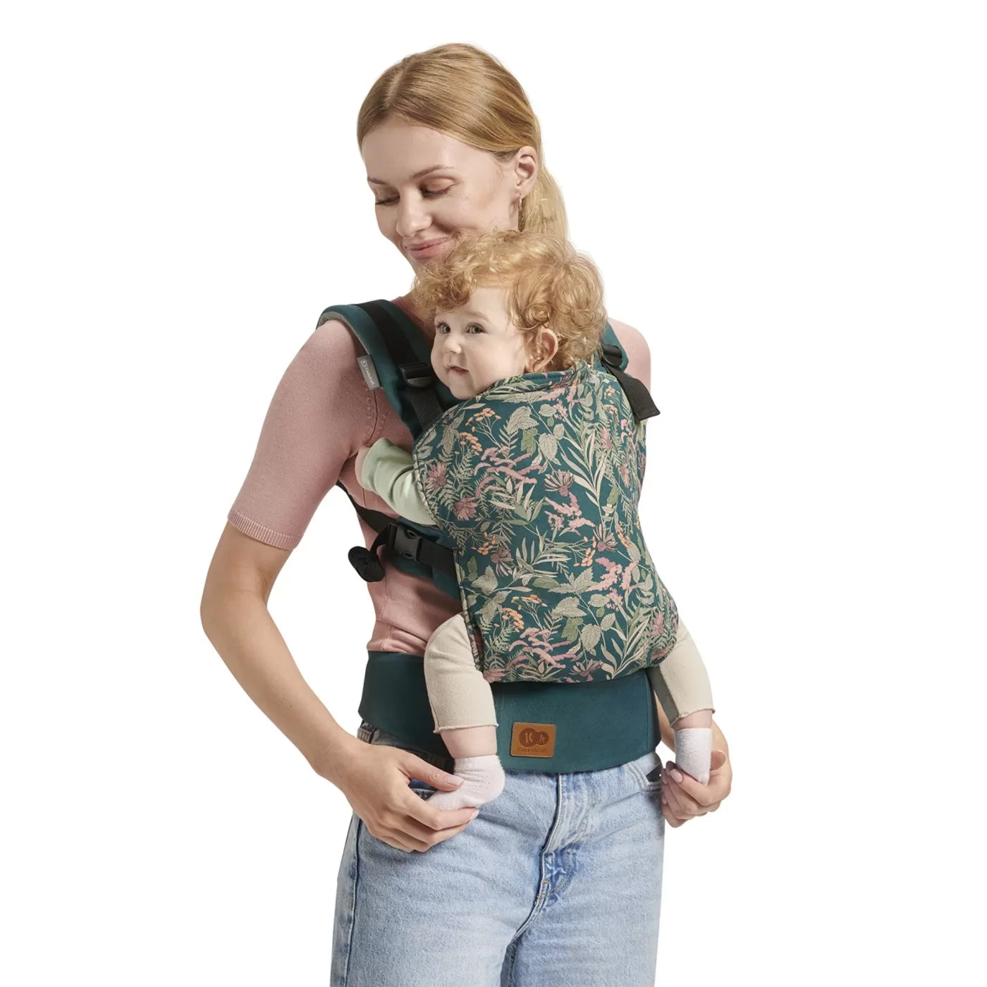 Kinderkraft milo ergonomikus babahordozó, természet hangulatú