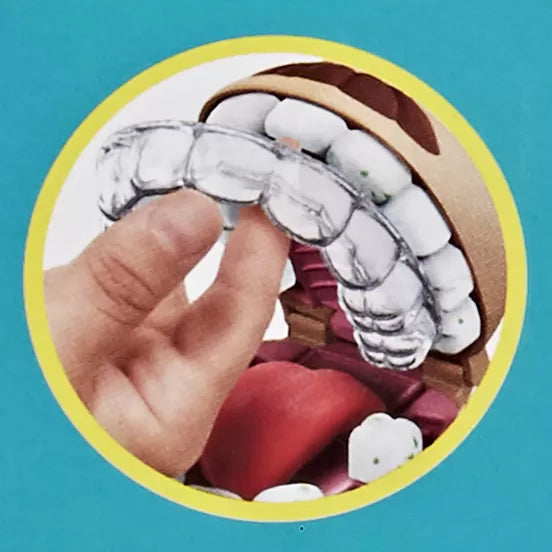 Play-Doh fogorvosi készlet kiegészítőkkel és színes fogakkal