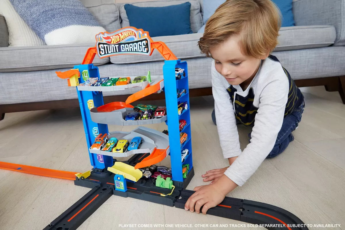 Hot Wheels kaszkadőr garázs