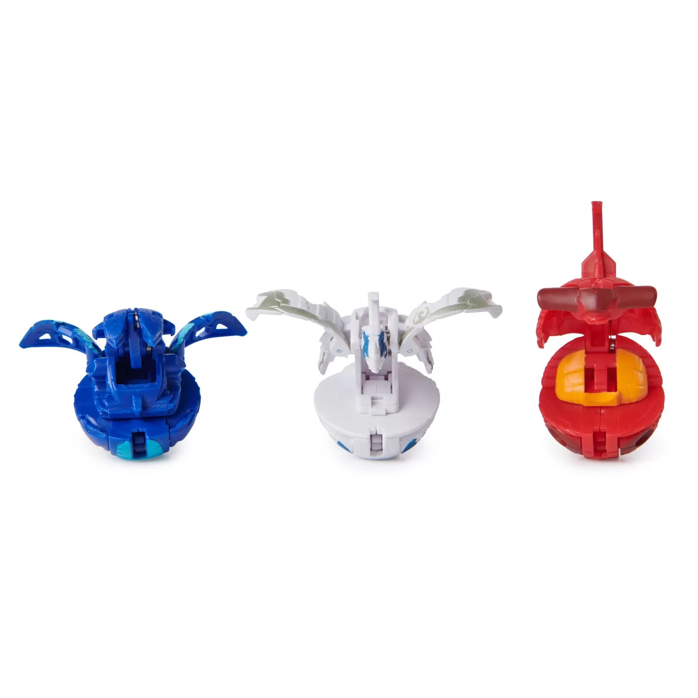Bakugan harci készlet: Bruiser, Dragonoid, Hammerhead, Titanium Dragonoid és Nillius