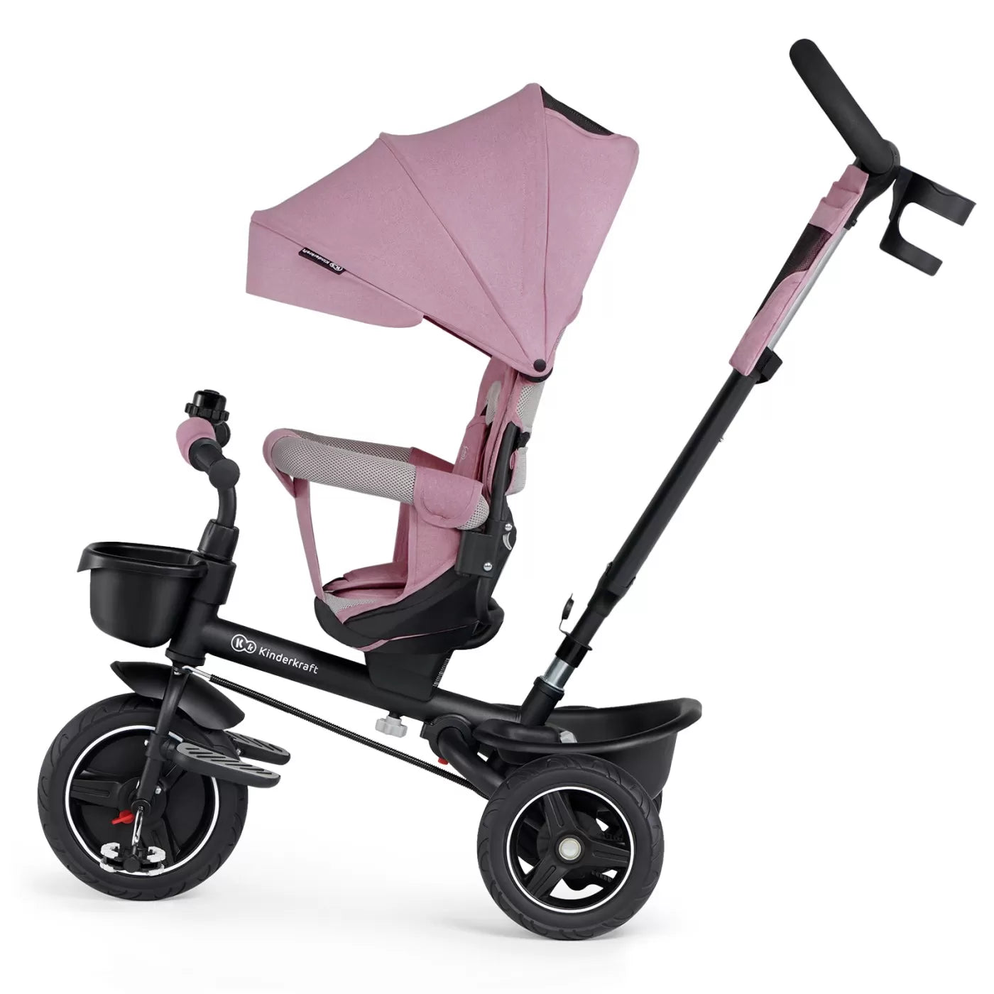 Tricicleta kinderkraft spinstep, pink