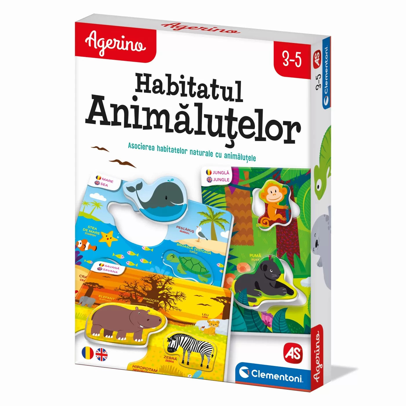Agerino, az állatok élőhelye