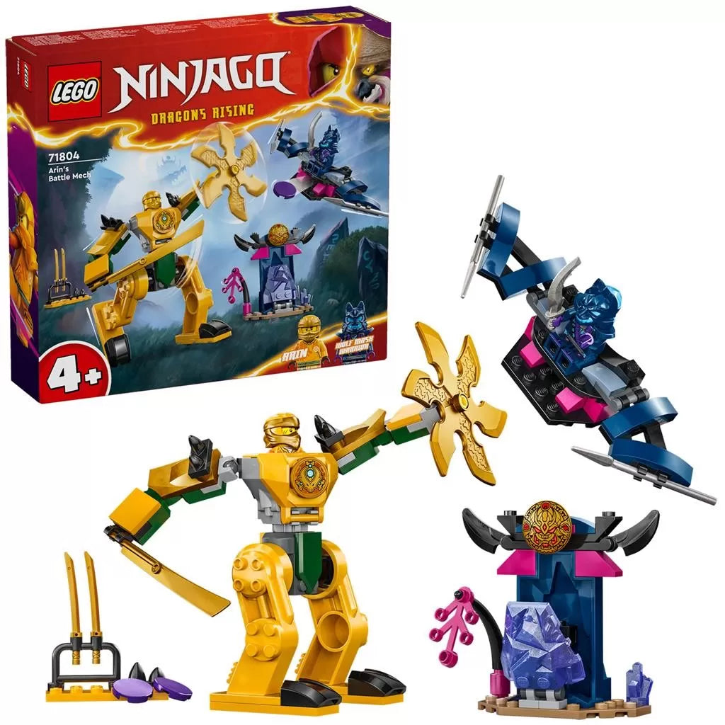 Lego ninjago robotul de lupta al lui arin 71804