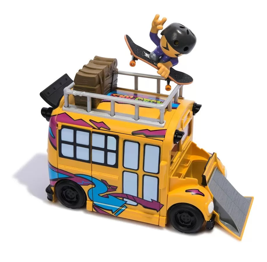 Tech Dech sk8 legénységi busz játékkészlet