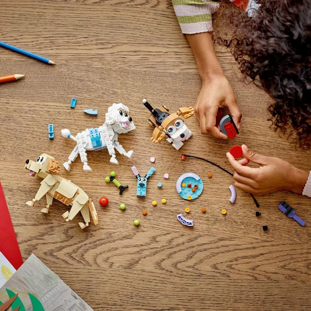 Lego creator caini adorabili 31137