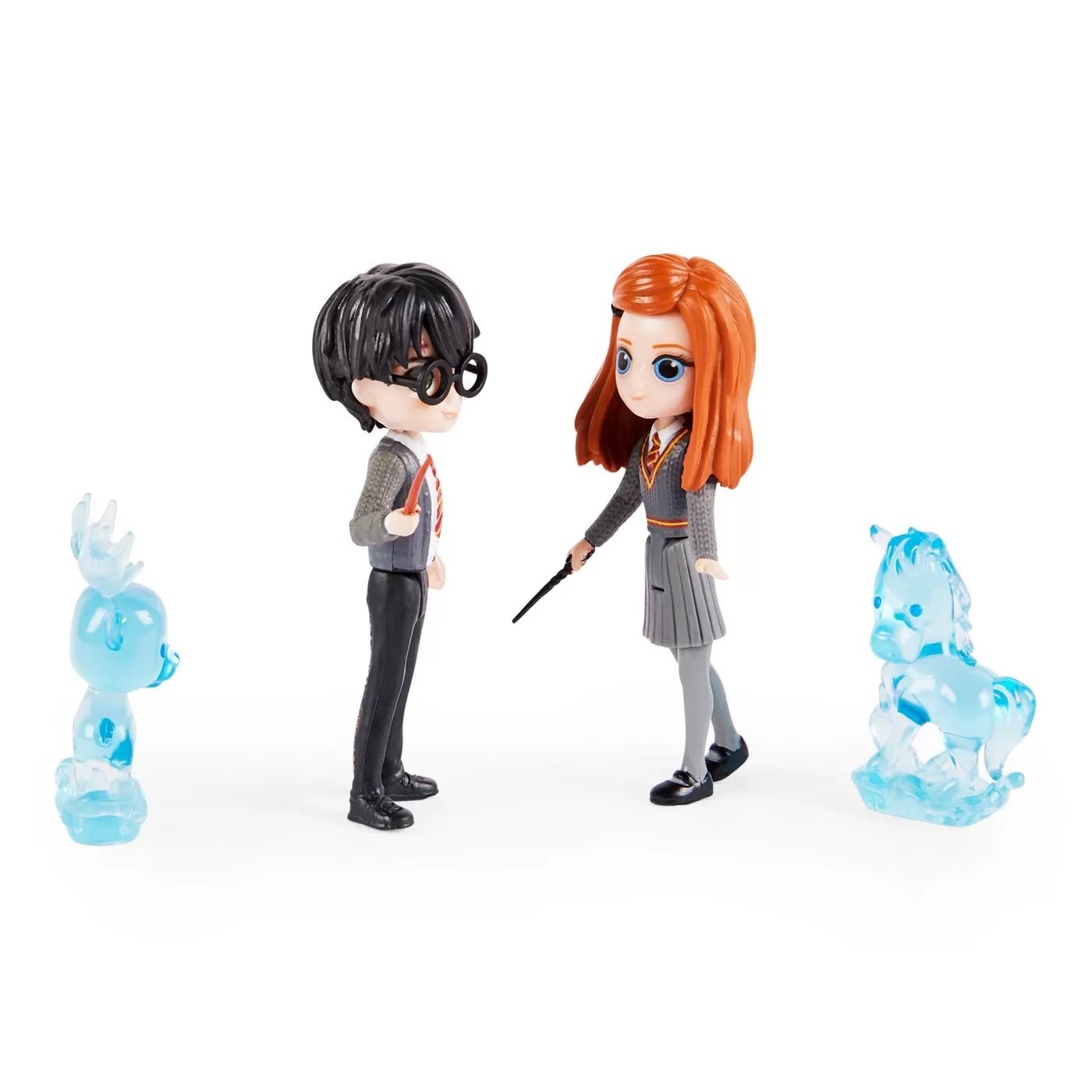 Harry Potter varázslóvilág varázslatos minifigura készlet 2 Harry Potter és Ginny Weasley figura