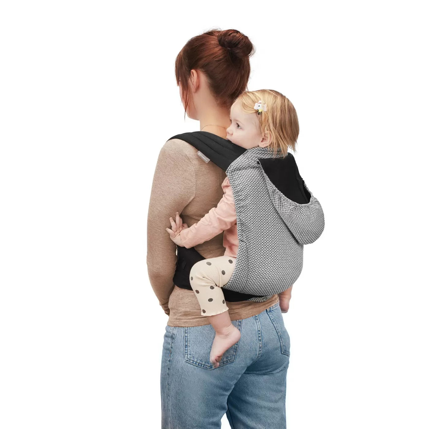 Ergonomikus babahordozó kinderkraft adoree mei tai, szürke