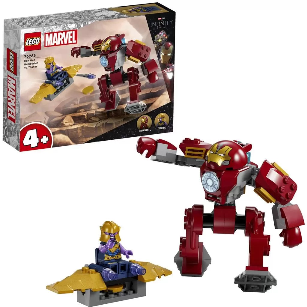 Lego super heroes iron man hulkbuster vs thanos 76263