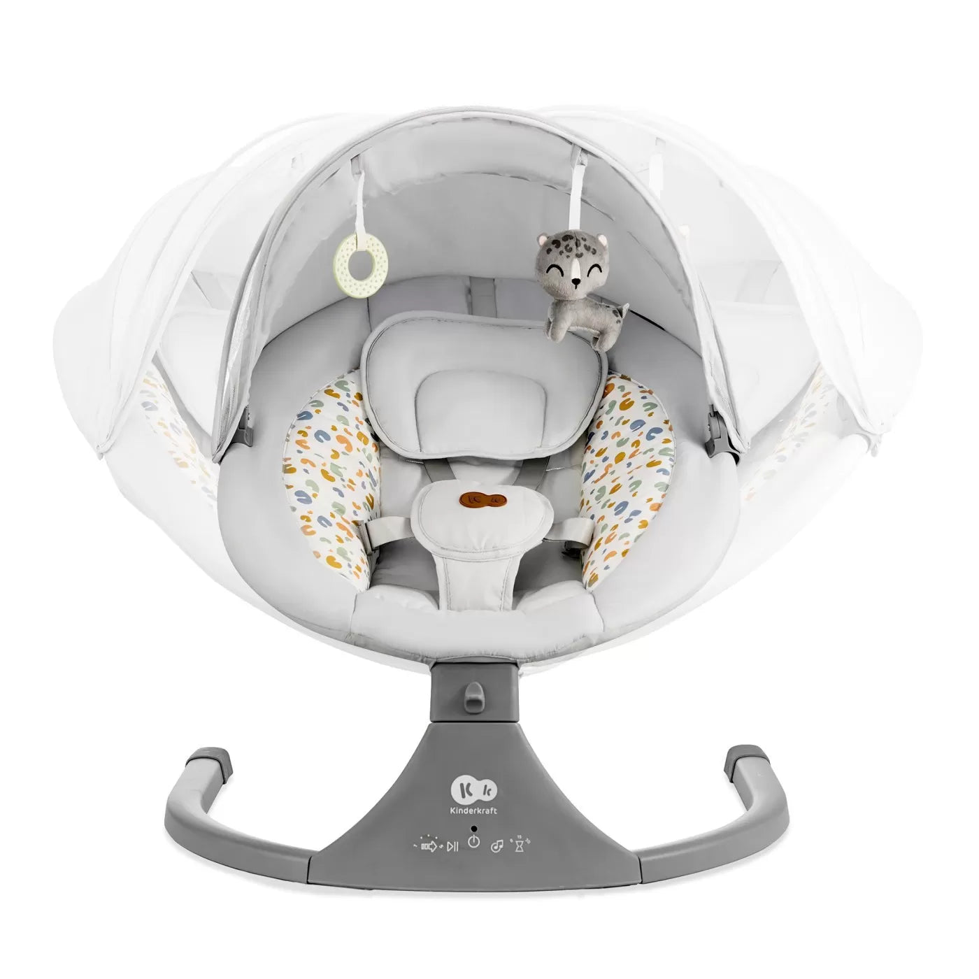 Leagan electric kinderkraft lumi 2, light grey