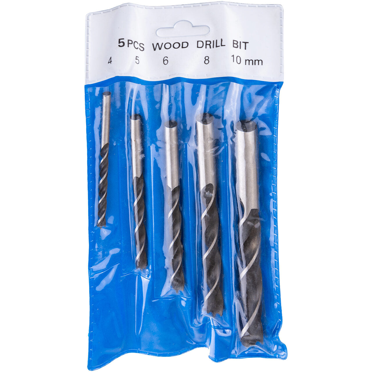 5 darabos fafúró készlet, 4-10 mm, Richmann
