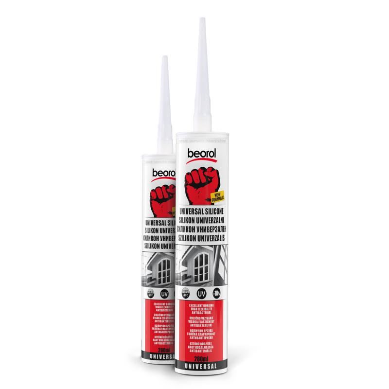 Silicon universal transparent, 280 ml, BEOROL
