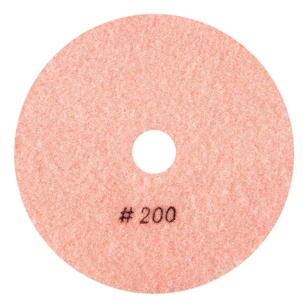 Discheta diamantata, lustruit/slefuit, umed/uscat, flexibila, K200, 125 mm, Graphite