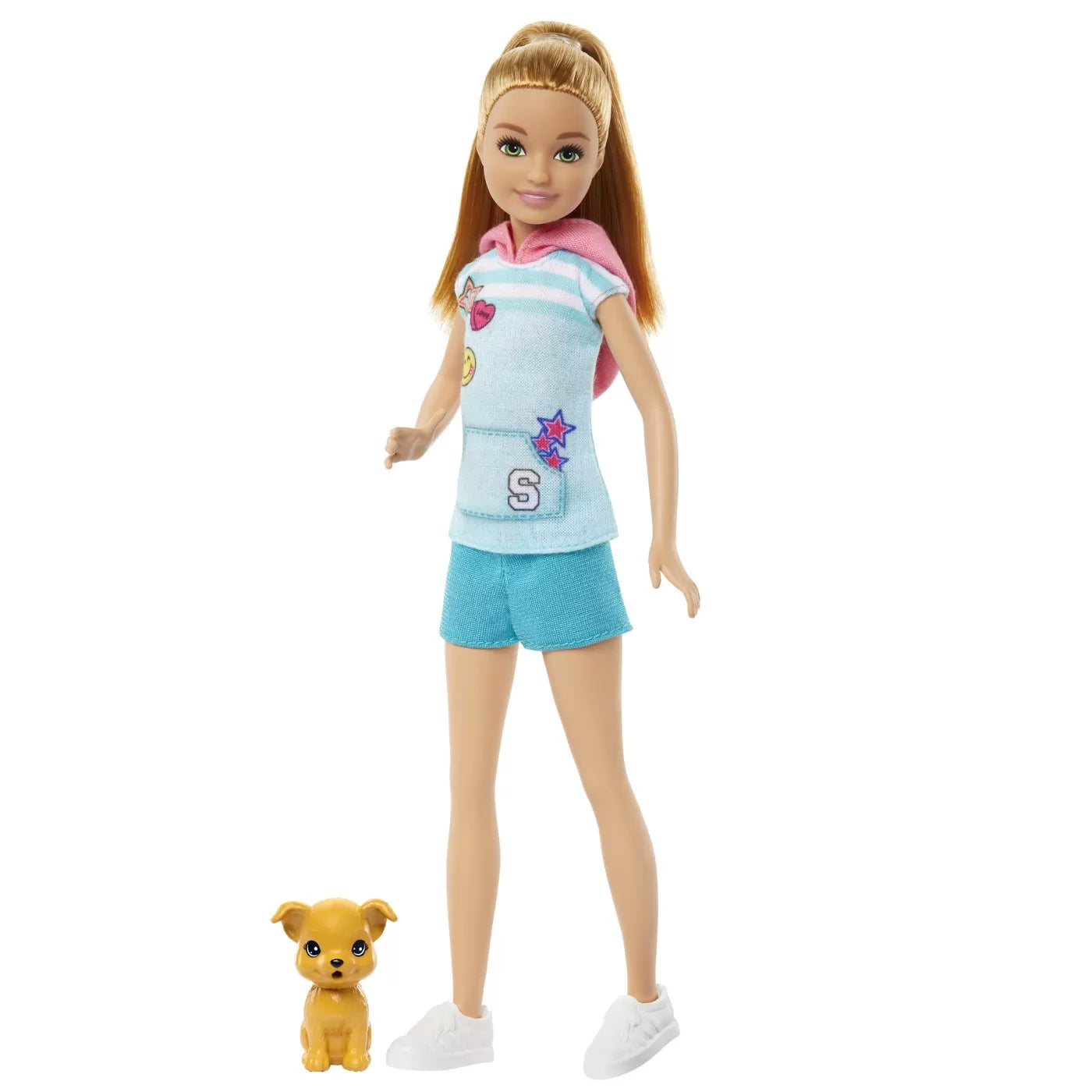 Barbie Stacie baba és kiskutya szett