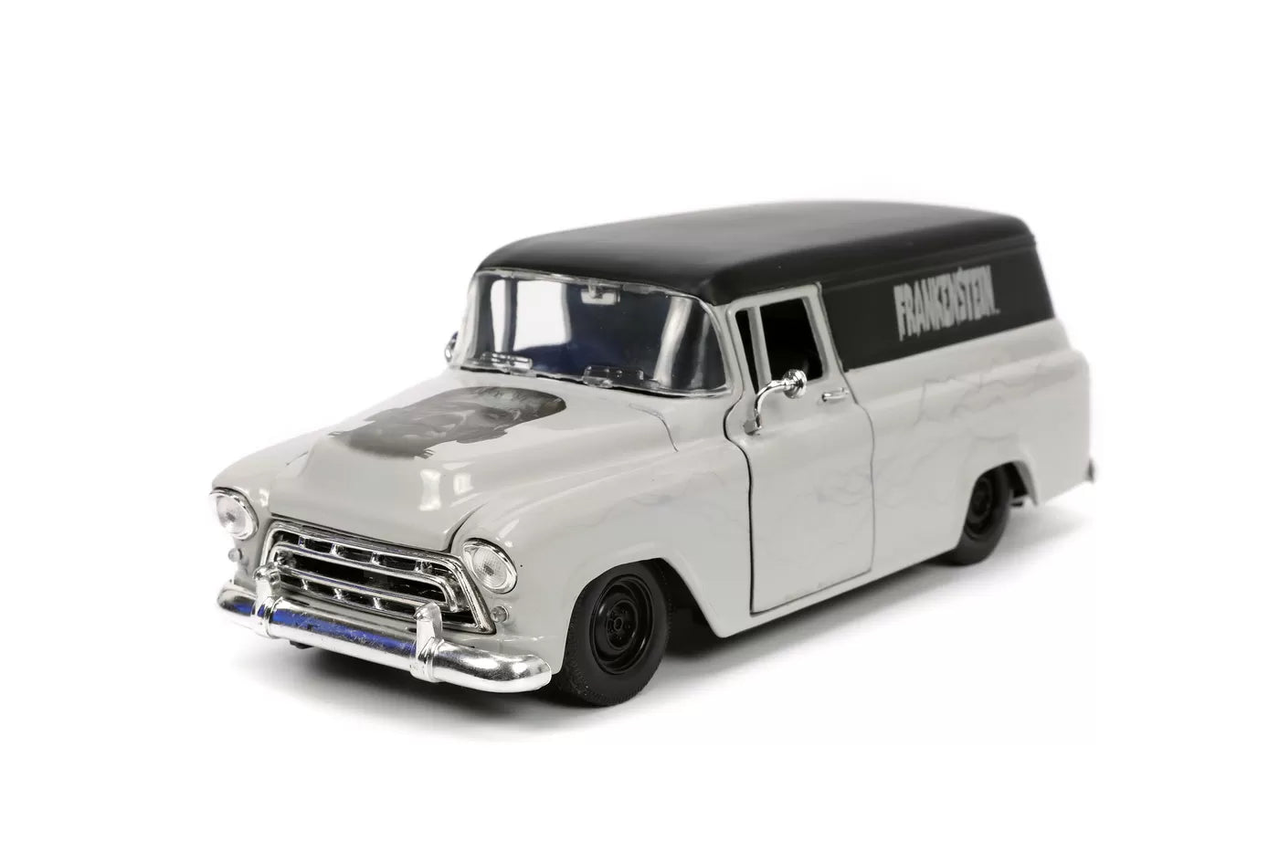 1957-es Chevy Suburban és Frankenstein figurakészlet