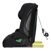 Scaun auto i-size, 76-150 cm, kinderkraft safety fix 2, black